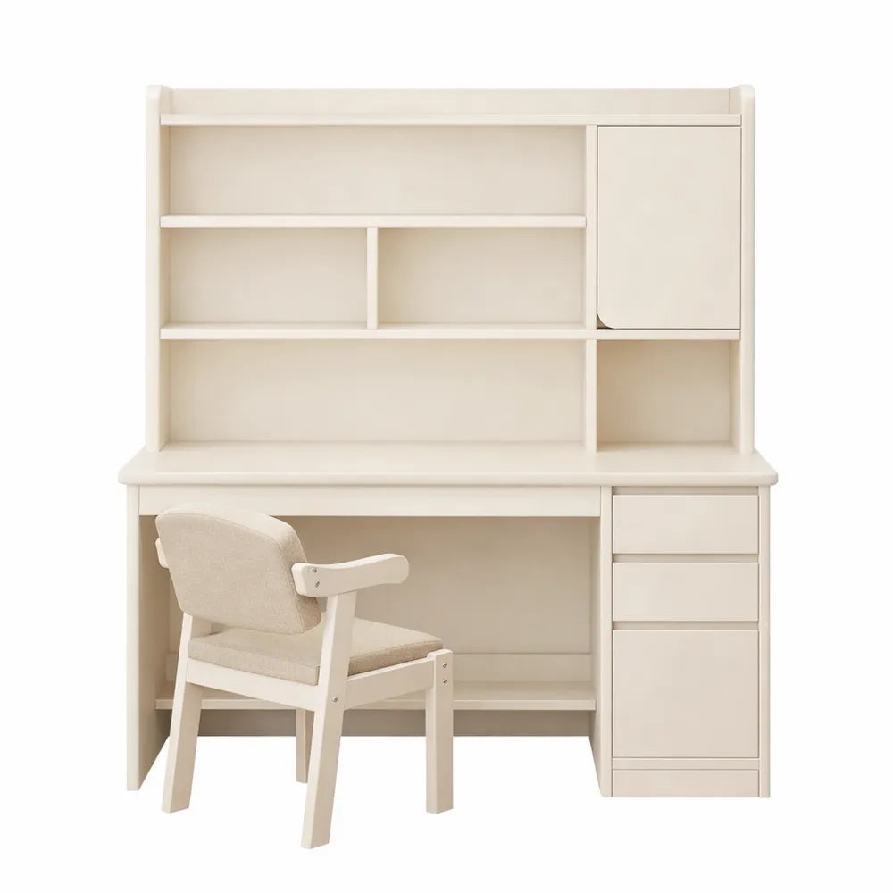 Bureau Moderne avec Rangement pour Adolescents et Étudiants