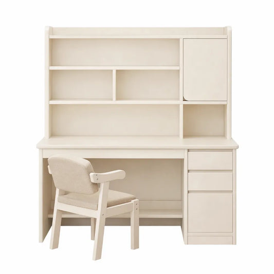 Bureau Moderne avec Rangement pour Adolescents et Étudiants