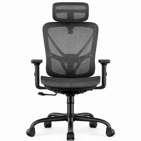 Fauteuil de Bureau Ajustable avec Support Lombaire