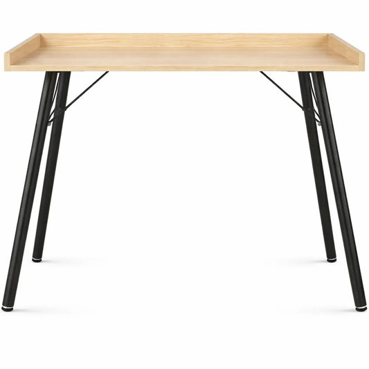 Bureau en Chêne pour Ordinateur 90x50x79 cm