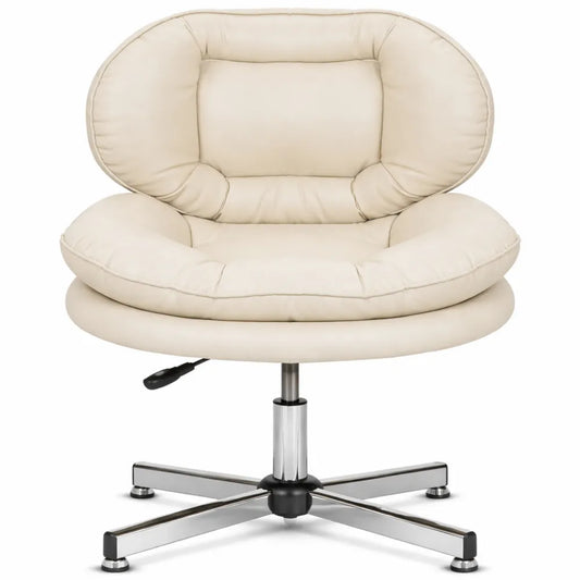 Chaise ergonomique de bureau pivotante, hauteur ajustable, pied en croix, charge 150 kg