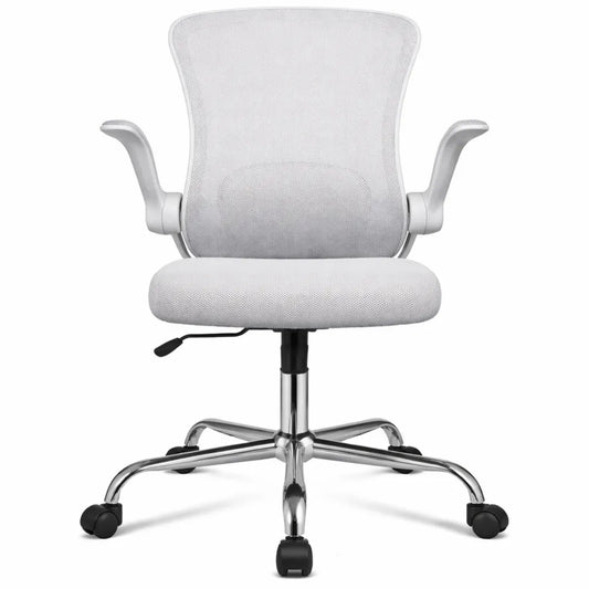 Fauteuil Ergonomique Réglable pour Bureau avec Roulettes Silencieuses